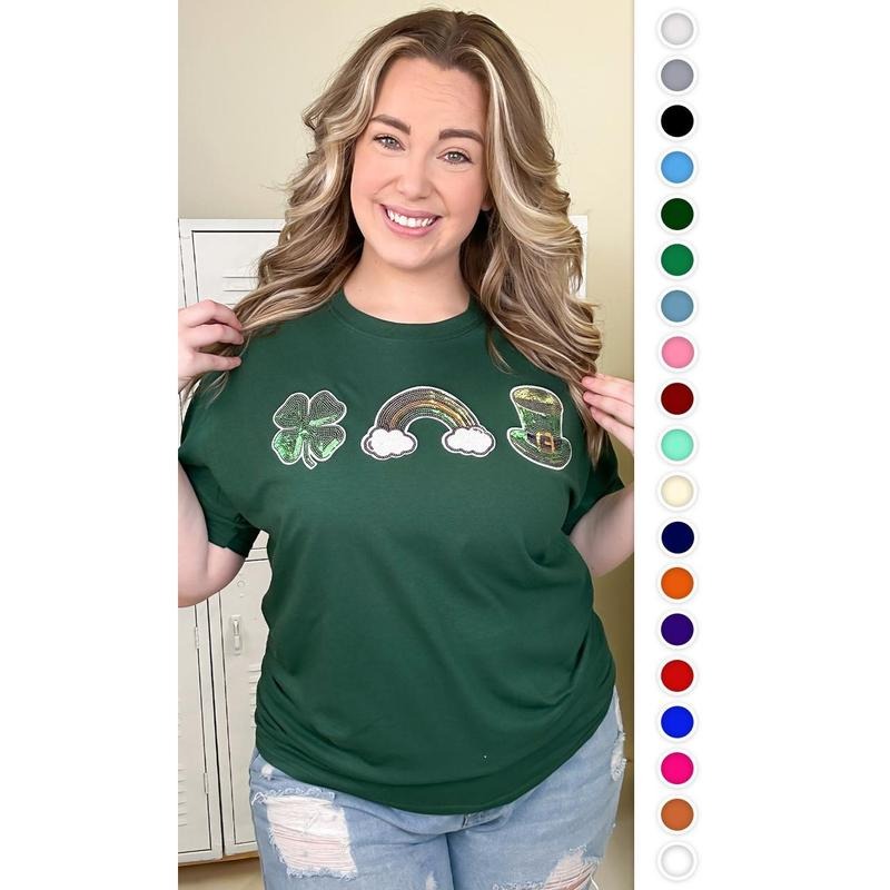 Sparkle St. Patrick’s T-Shirt Hoodie, Sweatshirt | UrbanDripWear.com