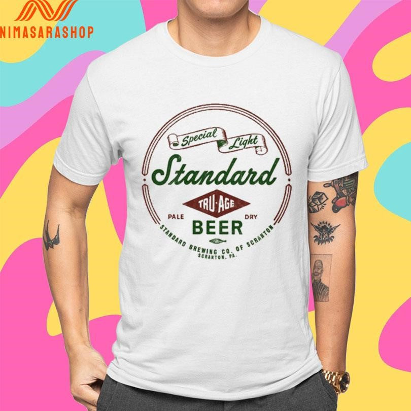 Special Light Standard Beer Standard Brewing Co Of Scranton Scranton Pa Shirts