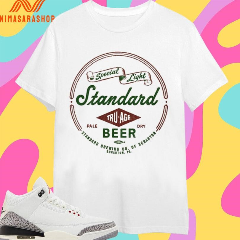 Special Light Standard Beer Standard Brewing Co Of Scranton Scranton Pa Shirts