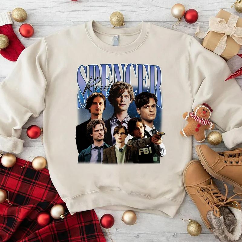 Spencer Reid T Shirt Hoodie, Sweatshirt | UrbanDripWear.com