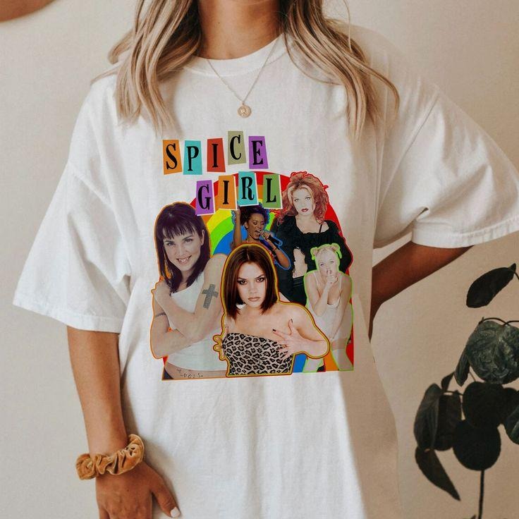Spice Girls Shirt Retro 90s Spice Girls Fan Merch, Spice Girls Hoodie, Sweatshirt | UrbanDripWear.com