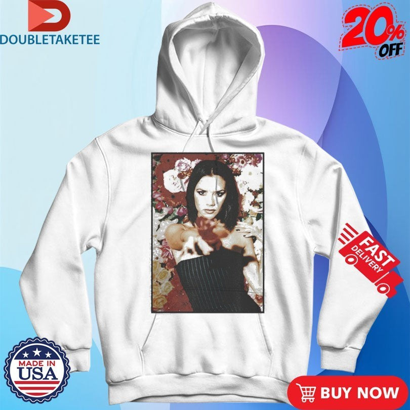 Spice Girls Victoria Floral Photo Shirts