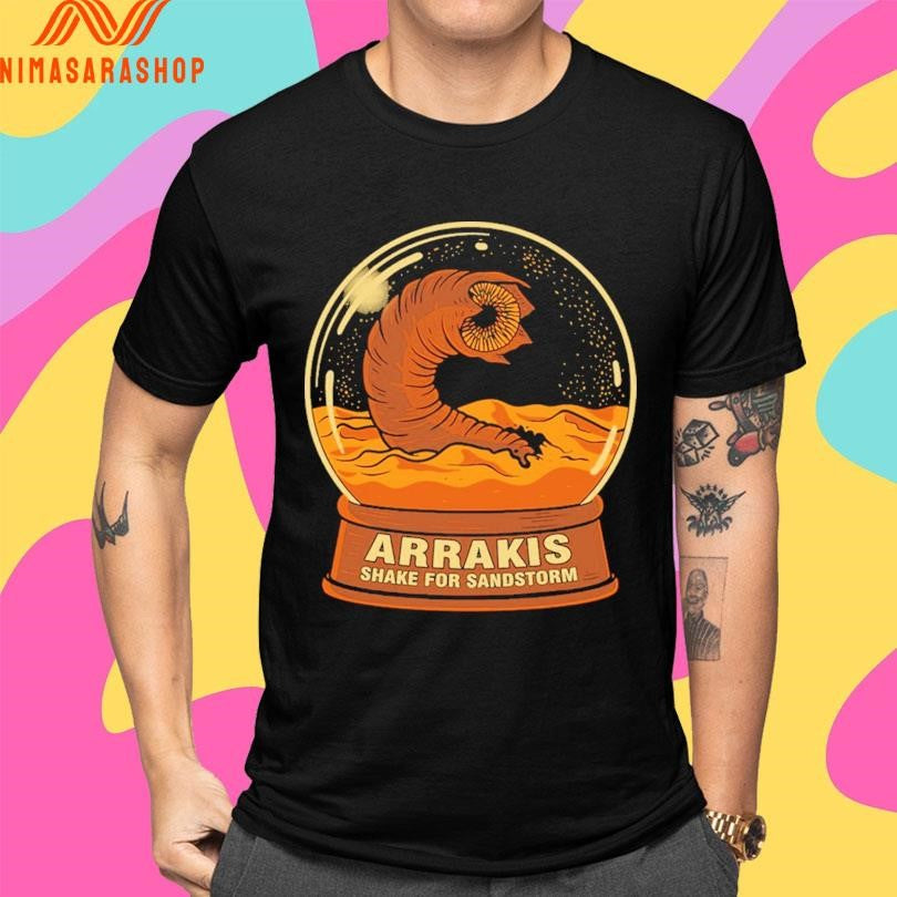 Spice Globe Arrakis Shake For Sandstorm Shirts