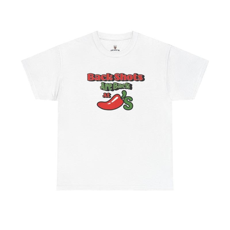Spicy Back Shots Tee