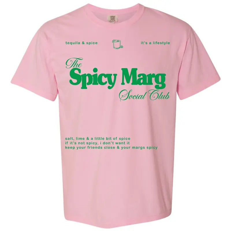 'Spicy Marg Social Club' T-Shirt Hoodie, Sweatshirt | UrbanDripWear.com