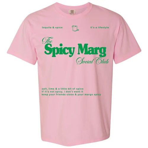 'Spicy Marg Social Club' T-Shirt Hoodie, Sweatshirt | UrbanDripWear.com