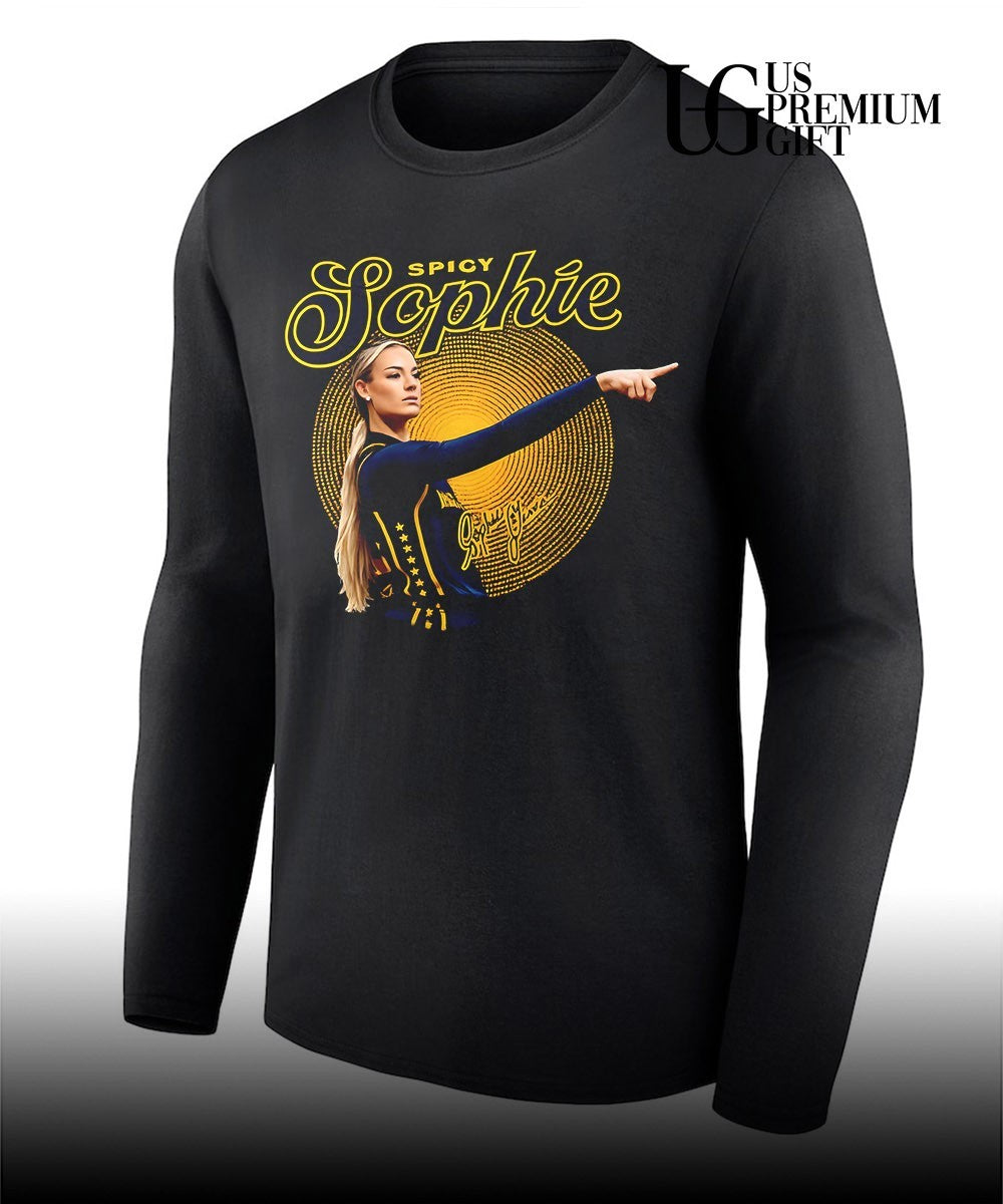 Spicy Sophie Cunningham Indiana Fever WNBA signature shirt