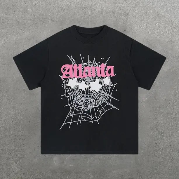 Spider 555555 Graphic Cotton Short, Y2k Shirt, Hip Hop, Unisex T-Shirt, Gift For Men Women Womenswear Menswear Top...