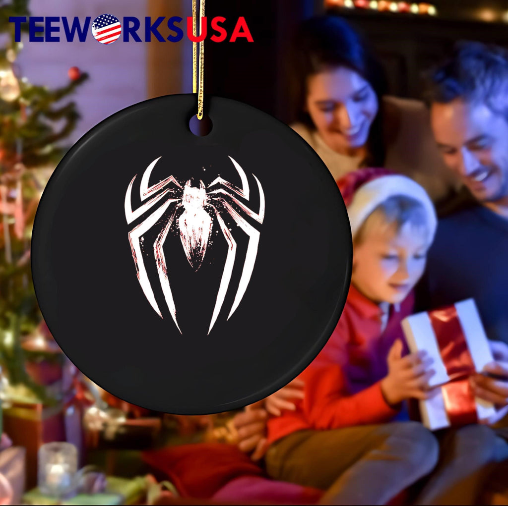 Spider-Man White Venom Symbol Graphic T-Shirt