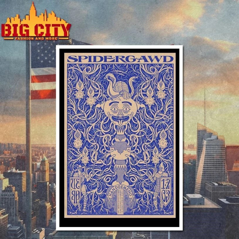 Spidergawd In Groningen NL On Mar 12 2026 Poster t-shirt