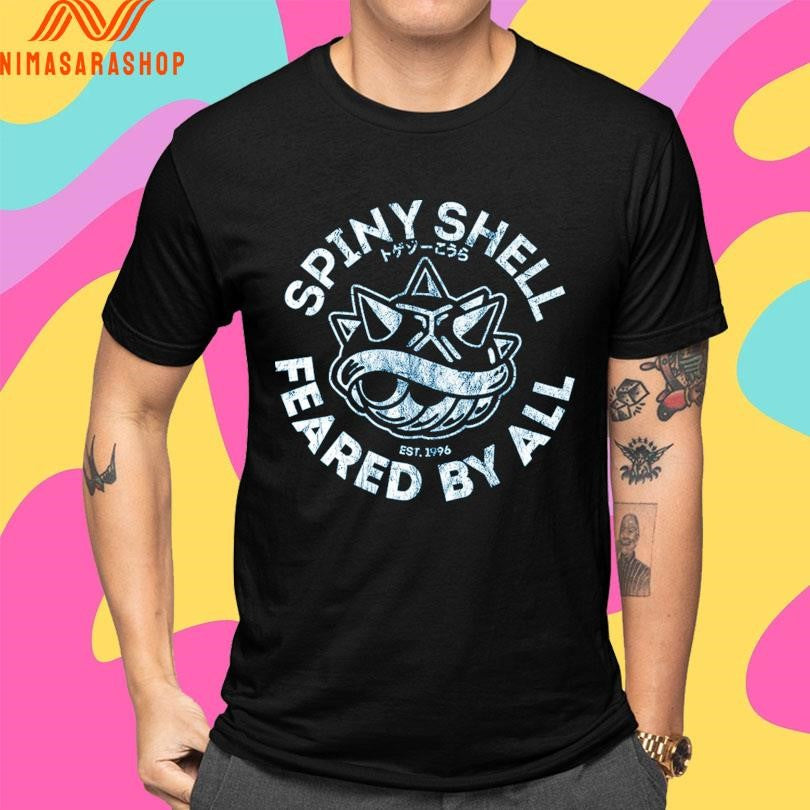 Spiny Shell Feared By All Est 1996 Shirts