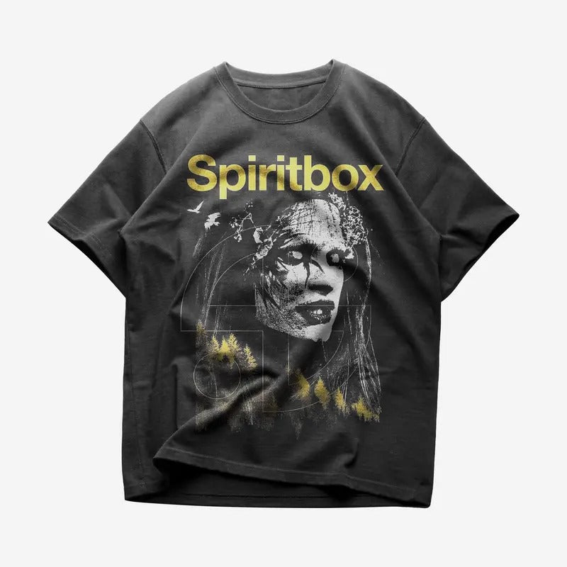 Spiritbox T-shirt - Metal Music Shirt - Spiritbox Merch - Unisex Cotton Tee Hoodie, Sweatshirt | UrbanDripWear.com