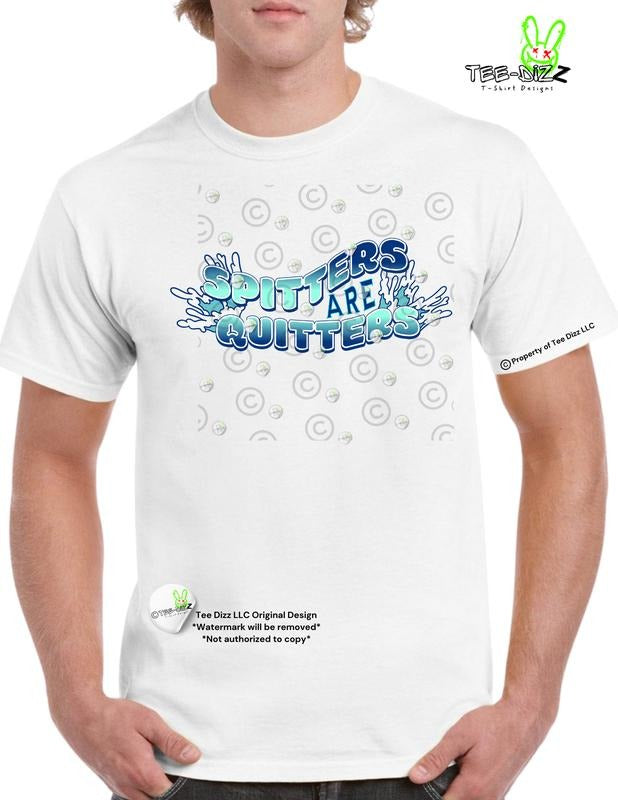 Spitters are Quitters, Suck it up Champ - Men's Funny T-shirt Hoodie, Sweatshirt | UrbanDripWear.com