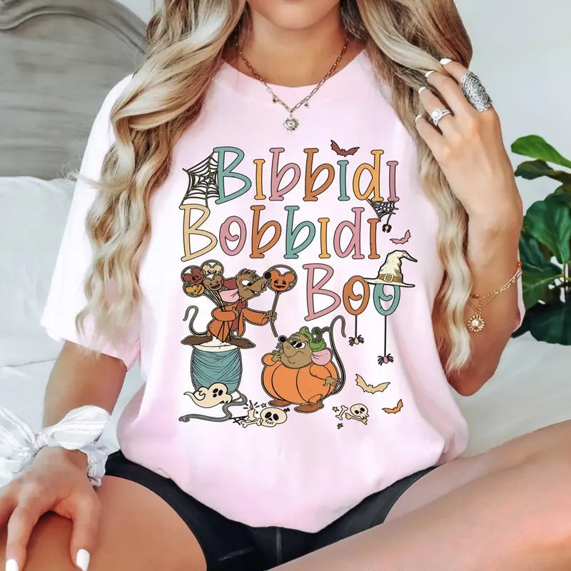 Spooky Cute Bobbidi Boo Comfort Colors shirt Hoodie, Sweatshirt | UrbanDripWear.com