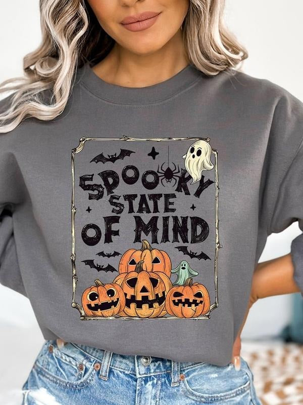 Spooky Scary Halloween Sweatshirt-Pick Your Category! Halloween 2025 Cozy Sweatshirt T-Shirts, Hoodie | UrbanDripWear.com