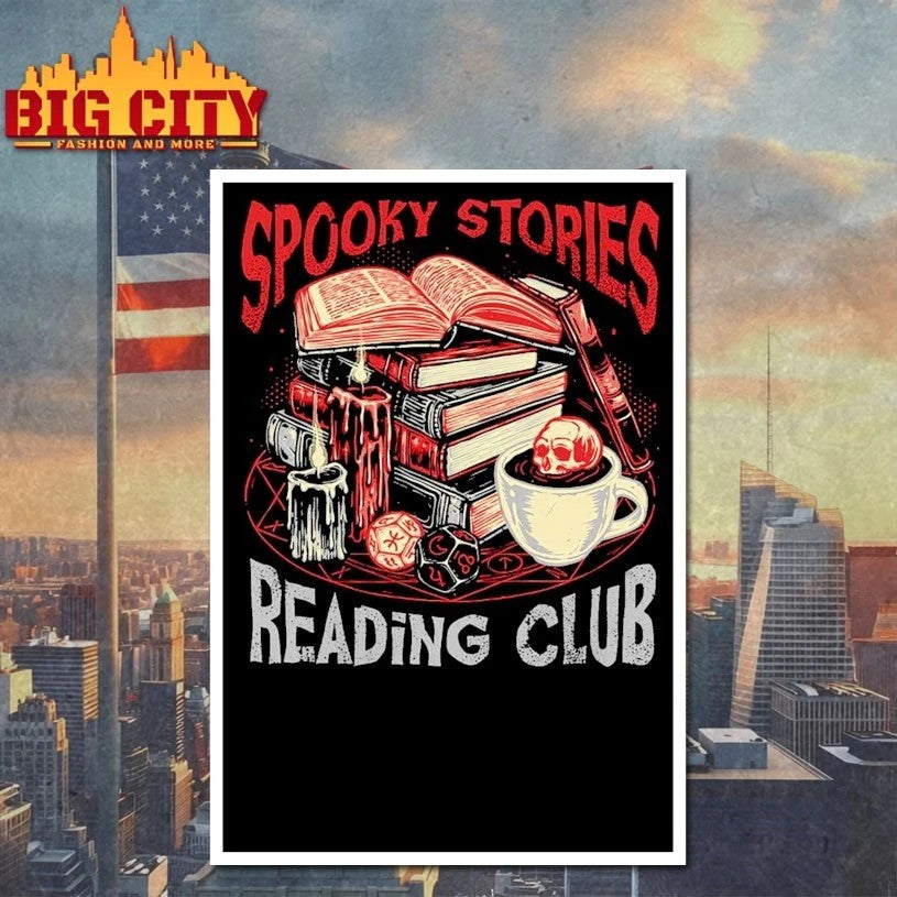 Spooky Stories Reading Club T-shirt