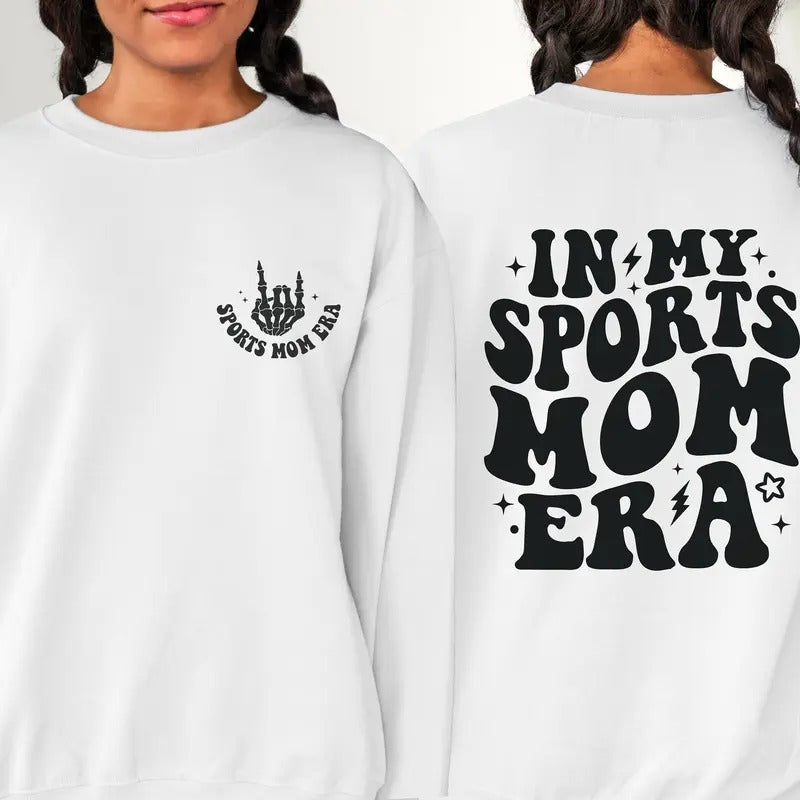 Sports Mom Era Sweatshirt In My Sports Mom Era Sweatshirt Game Day Sweatshirt For Mom Team Mom Gifts TK43GN T-Shirts, Hoodie