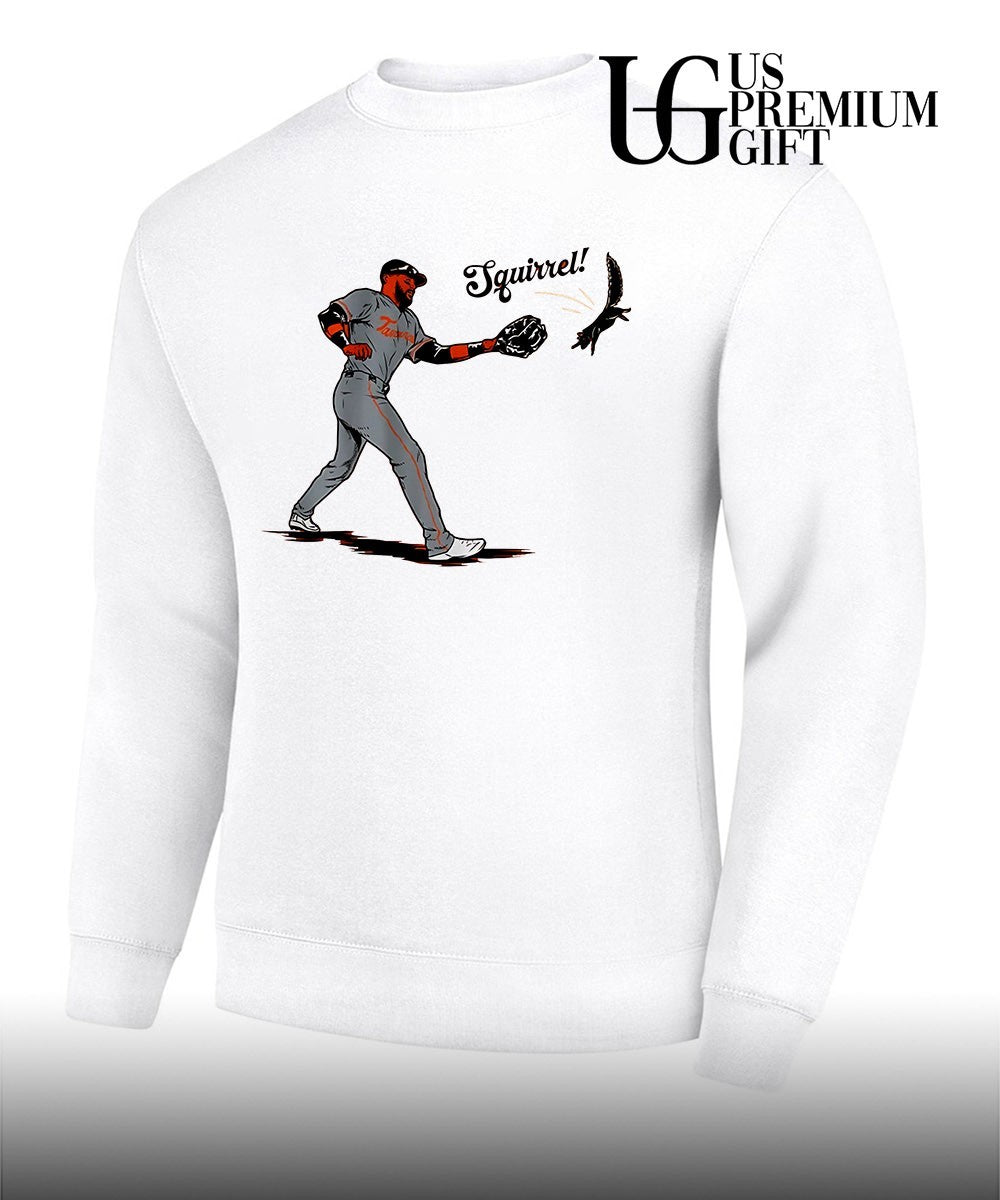 Squirrel Leody Taveras Baltimore Orioles baseball shirt