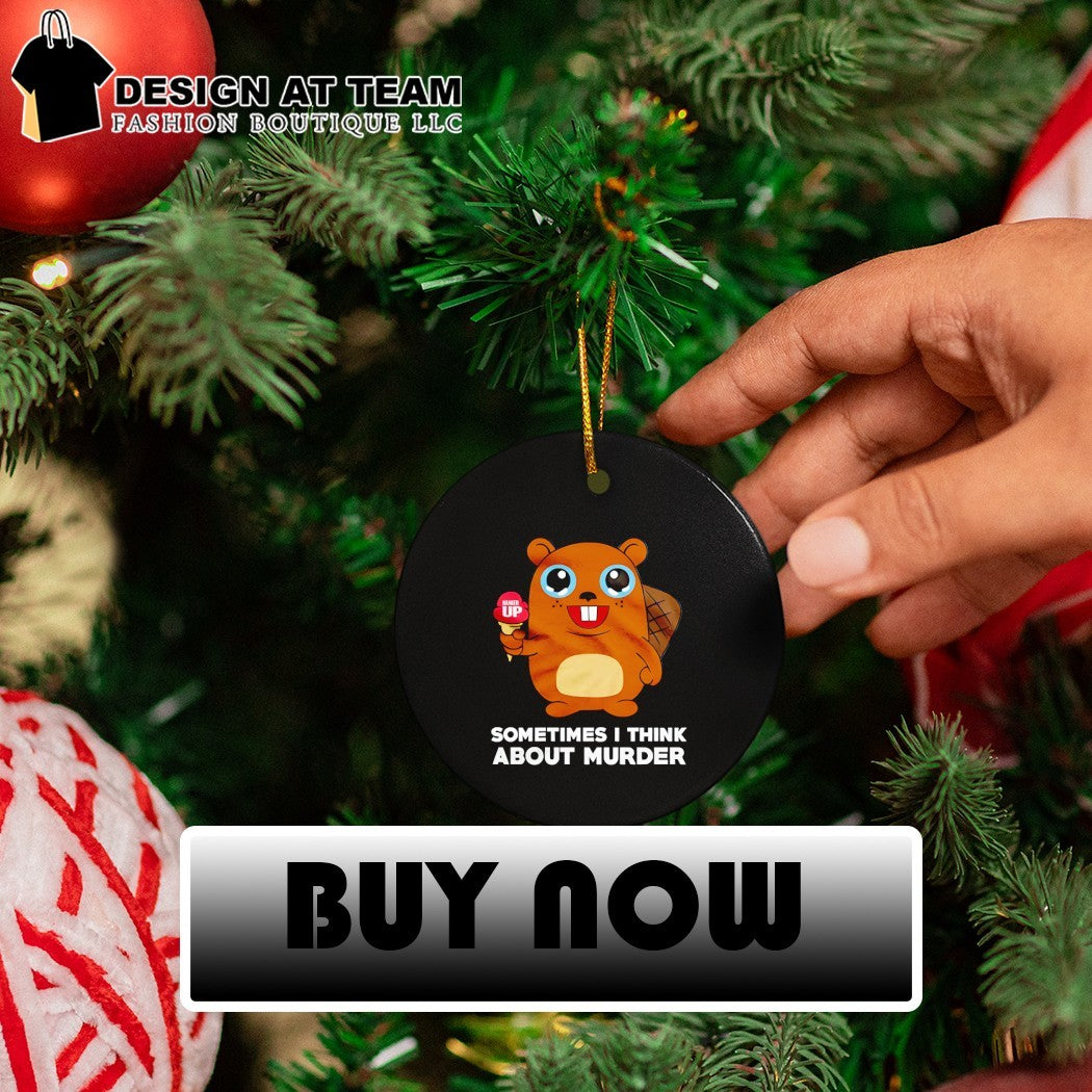 Squirrel cartoon ranger up sometimes I think about murder shirt