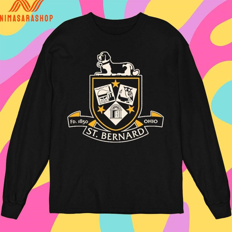 St Bernard Ohio Crest Fd 1850 Shirts