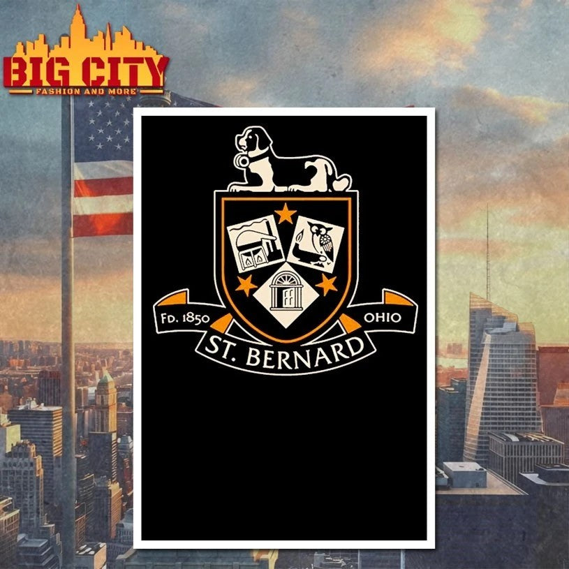 St Bernard Ohio Crest t-shirt