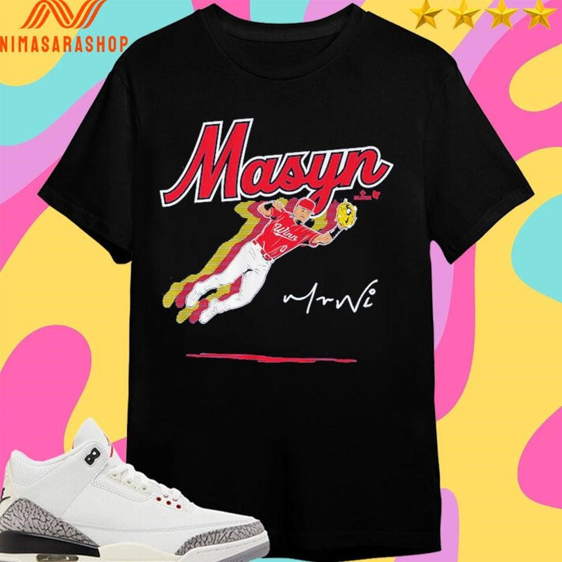 St Louis Cardinals Masyn Winn Superstar Pose Signature Shirts