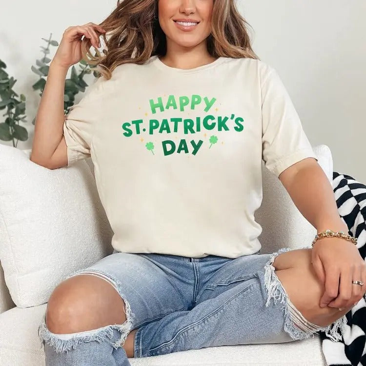 St Paddys Parade T Shirt, Happy St Patricks Day Tshirt, Irish Celebration T-Shirt, St Pattys Day Party Shirt, Lucky...