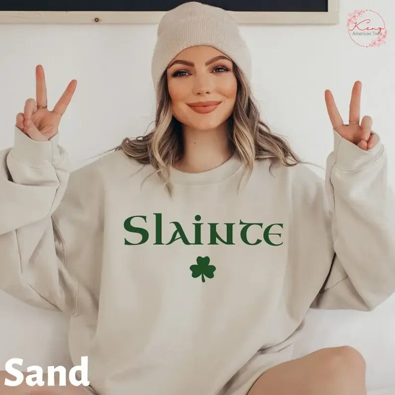 St Patrick's Day Snaike Begin Sweatshirt, Hoodie, T-Shirt | UrbanDripWear.com