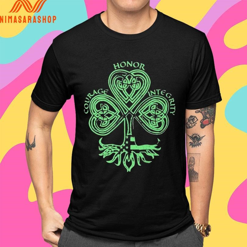 St Patrick’s Day Honor Courage Integrity Festive Shirts