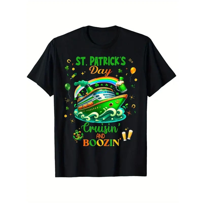 St Patricks Day Matching Cruising And Boozing Drinking T-Shirt Made in USA Hoodie, Sweatshirt | UrbanDripWear.com