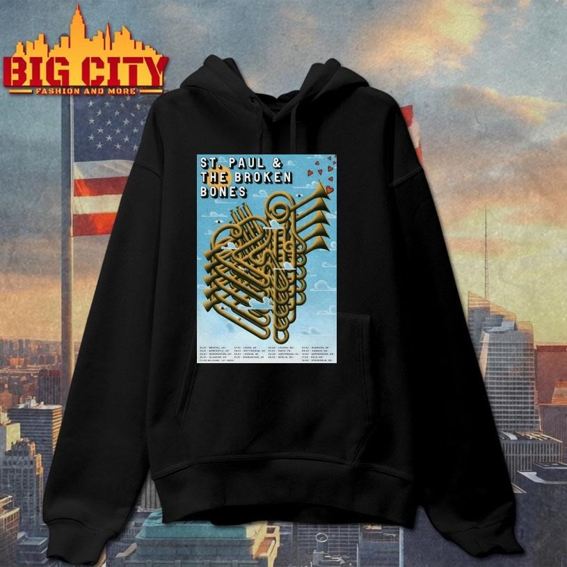 St. Paul & The Broken Bones EU 2026 Tour Poster Shirt