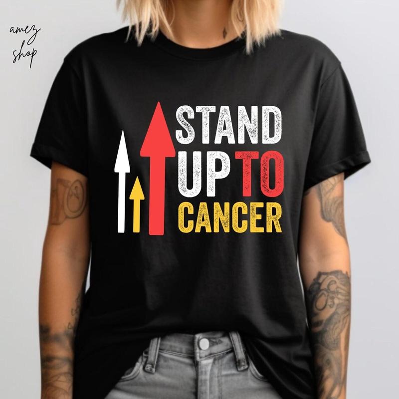 Stand Up To Cancer Shirt,Country Music Concert Tee, Charity Awareness Graphic Top, Unisex Cancer Support Shirt Hoodie,...