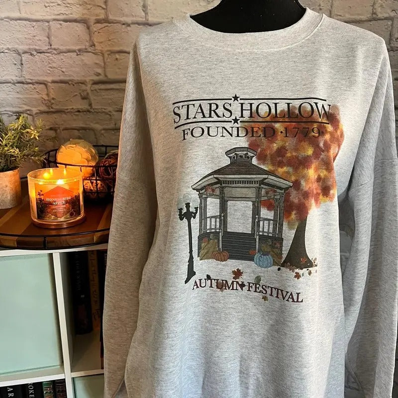Stars Hollow Autumn Sweatshirt, trend T-Shirts, Hoodie | UrbanDripWear.com