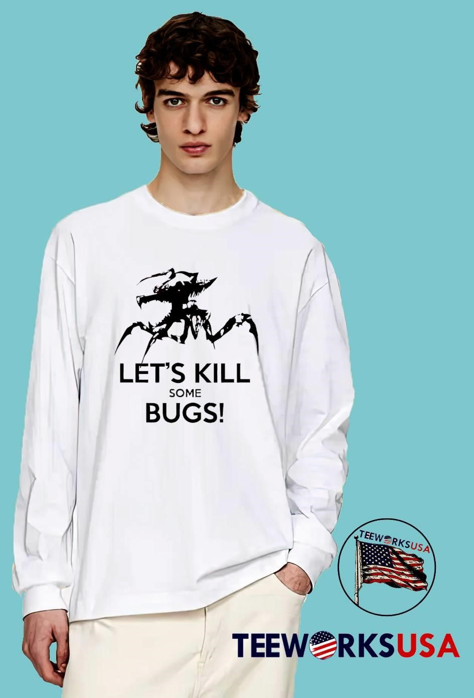 Starship Troopers Let’s Kill Some Bugs T-Shirt