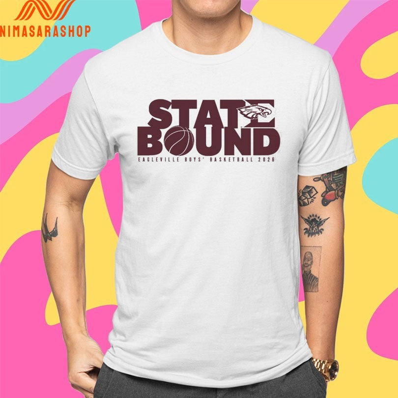 State Bound Eagleville Boys’ Basketball 2026 Shirts