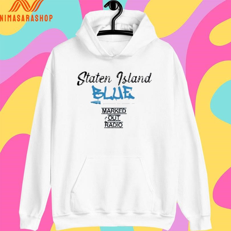 Staten Island Blue Marked Out Radio Shirts