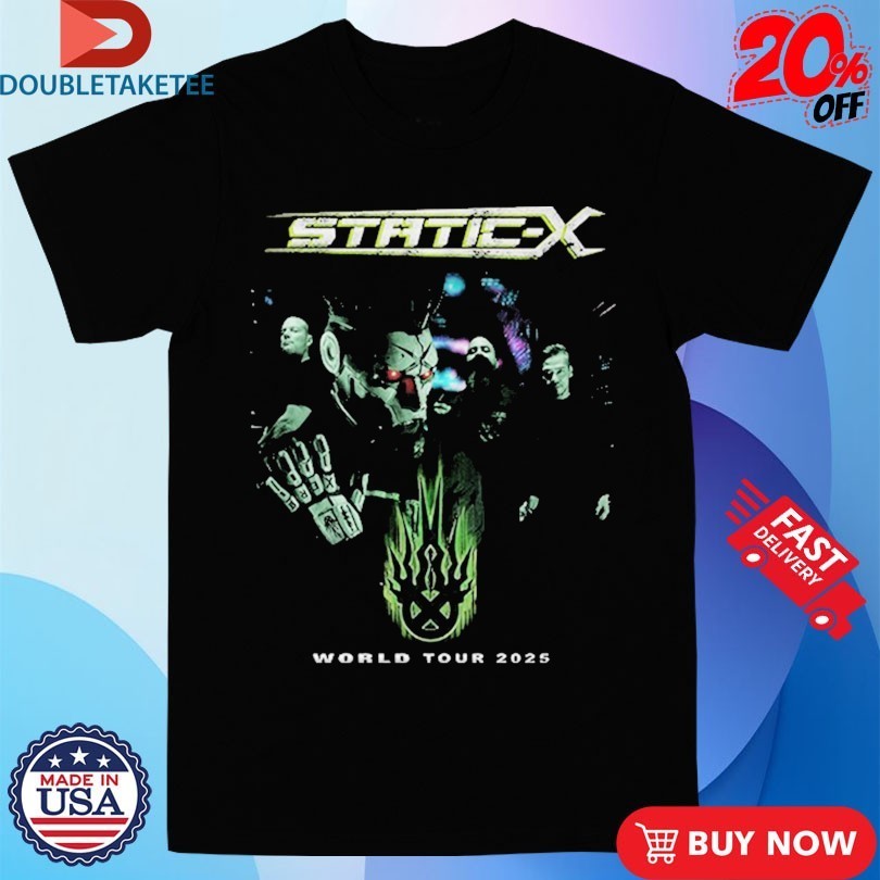 Static X Astro World Tour 2025 Shirts
