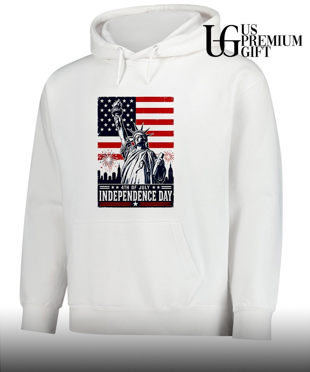 Statue Of Liberty 4th Of July Independence Day Fireworks City Skyline shirt