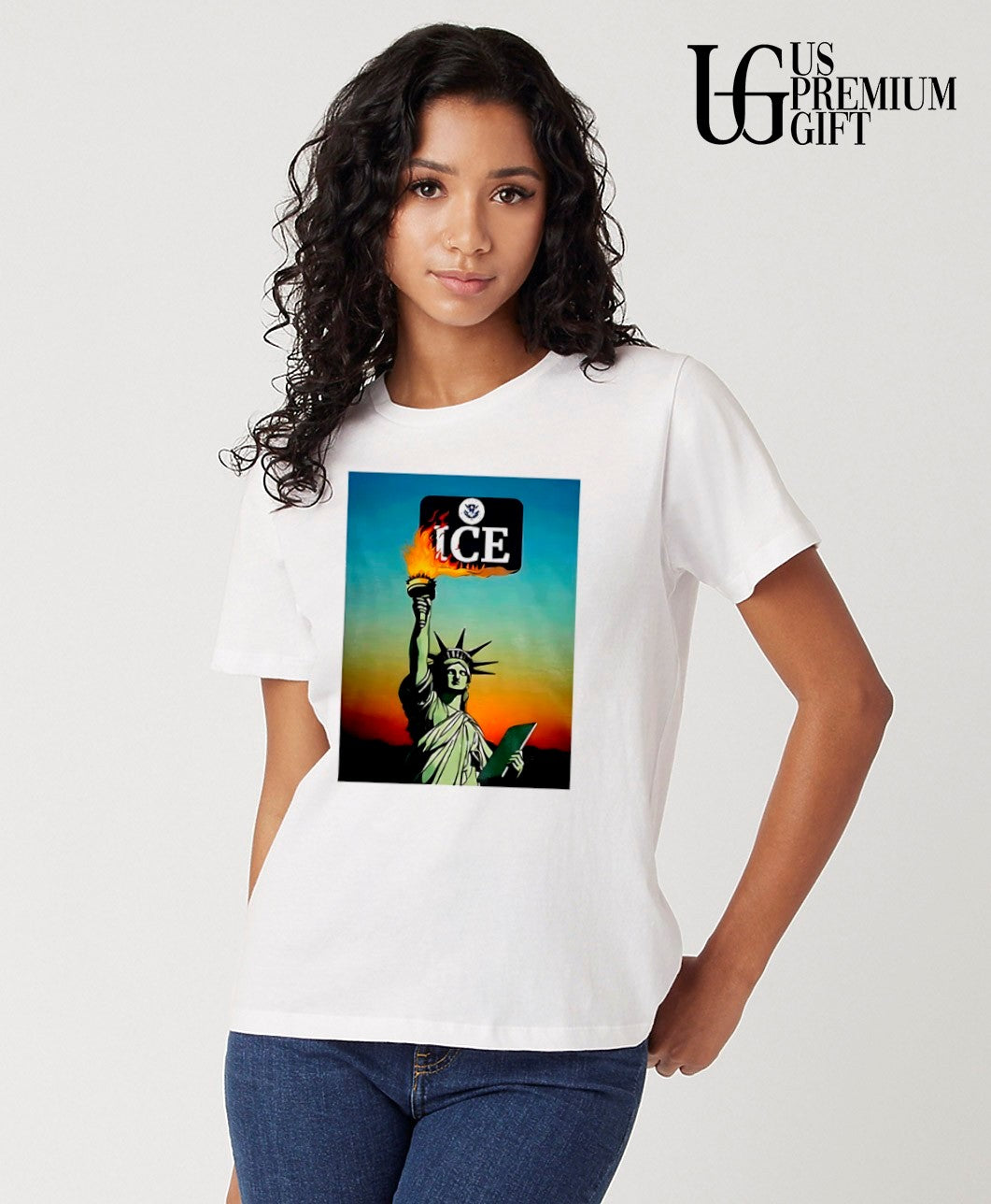 Statue Of Liberty Abolish Ice Protest Lady Liberty shirt