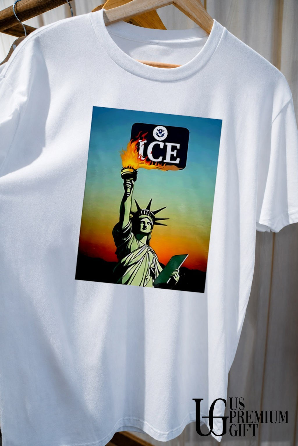 Statue Of Liberty Abolish Ice Protest Lady Liberty shirt