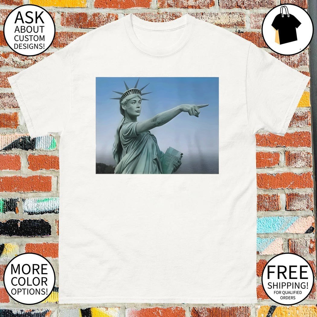 Statue of Liberty Dont You Point At Me Sophie Cunningham pointing Indiana Fever 2026 shirt
