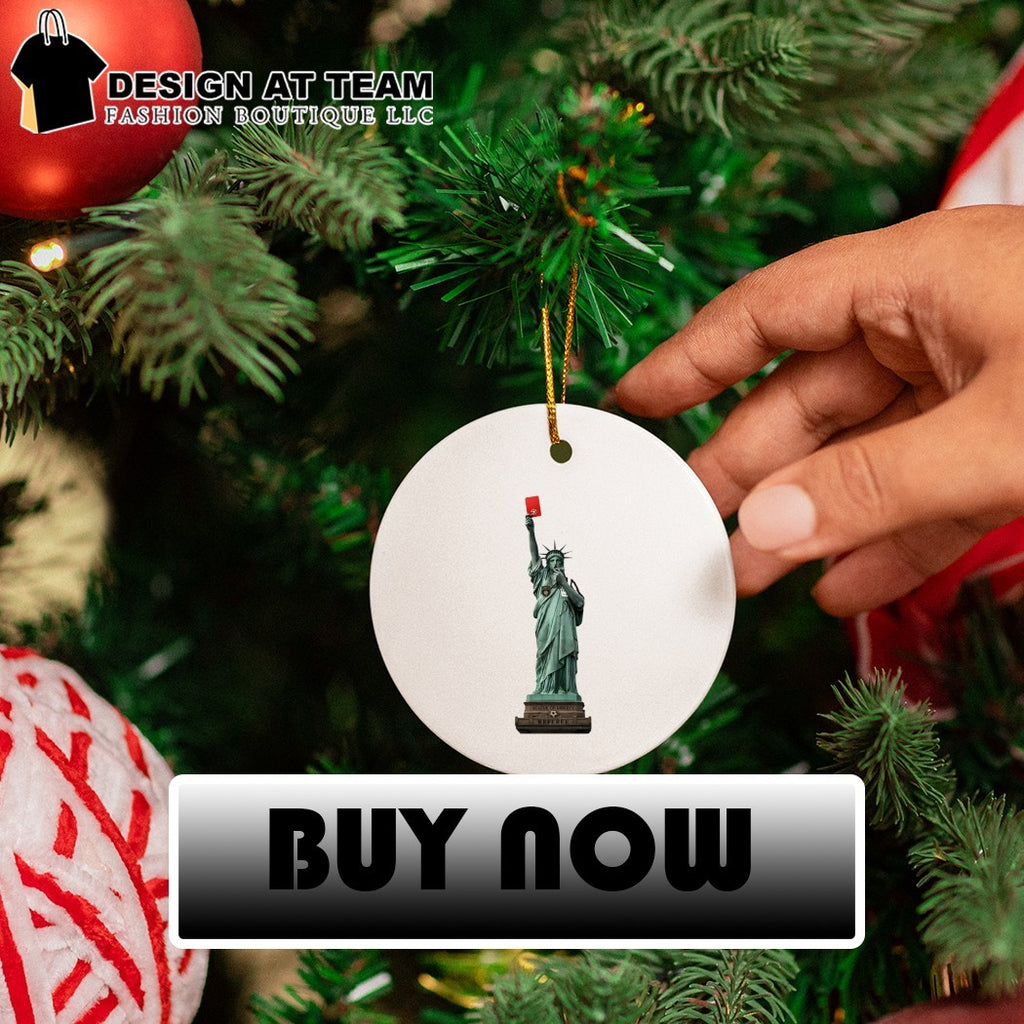 Statue of Liberty Referee Red Card USA World Cup 2026 shirt