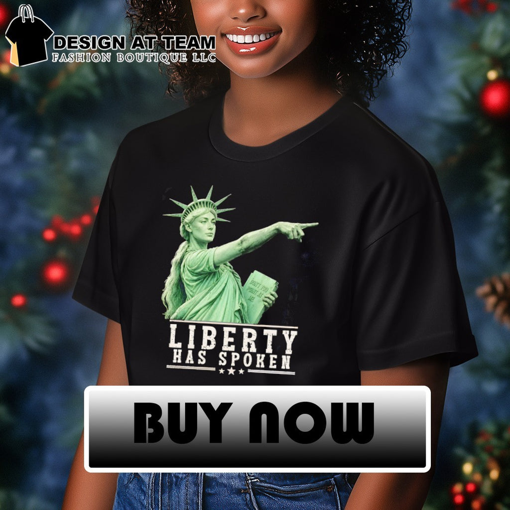 Statue of Liberty Sophie Cunningham Pointing Indiana Fever Liberty has spoken shirt