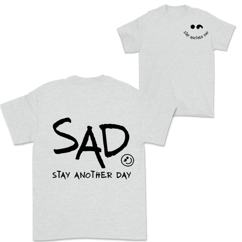 Stay Another Day Mental Health Awareness Tshirt Unisex, Menswear Top Original Small Tshirt Hoodie, Sweatshirt