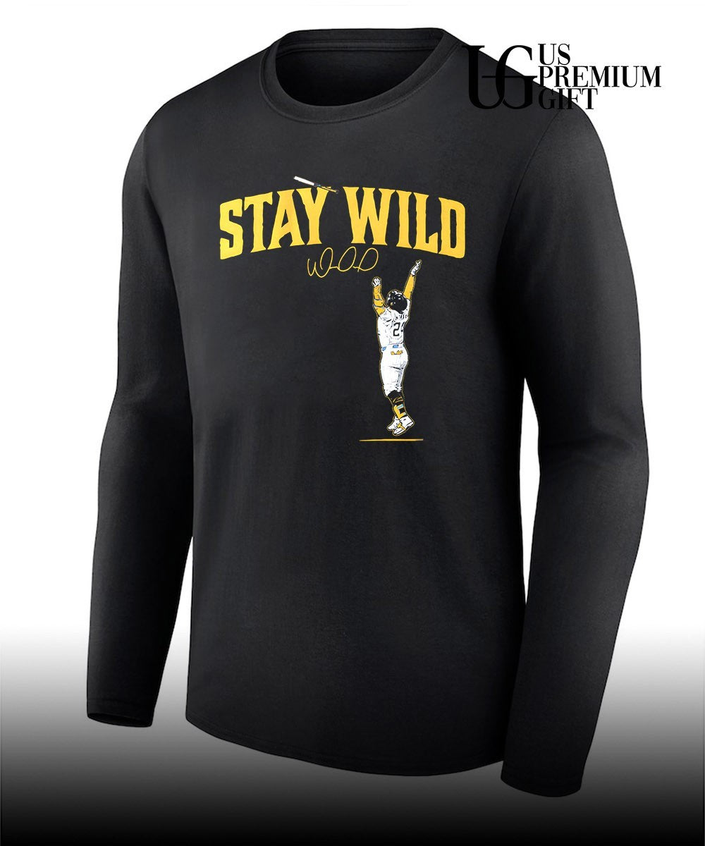 Stay Wild William Contreras Milwaukee Brewers baseball signature shirt