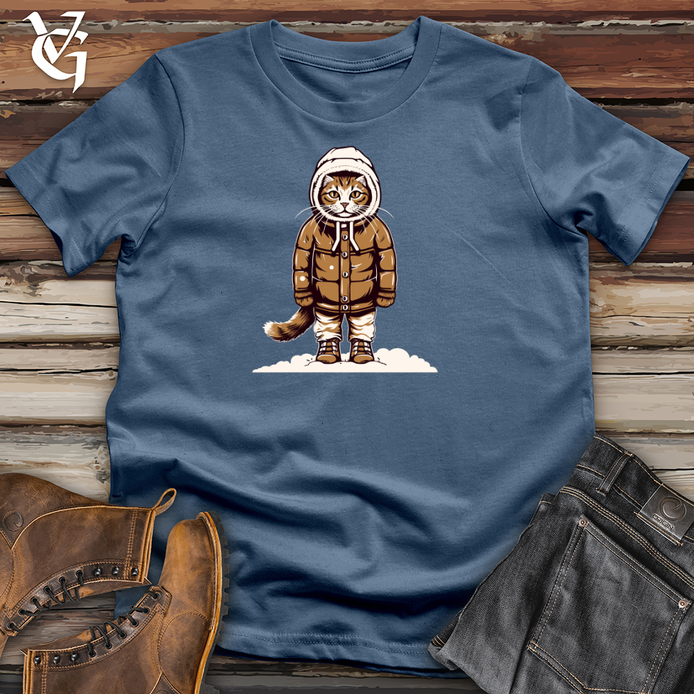 Vintage Paws on Snow Cotton Tee
