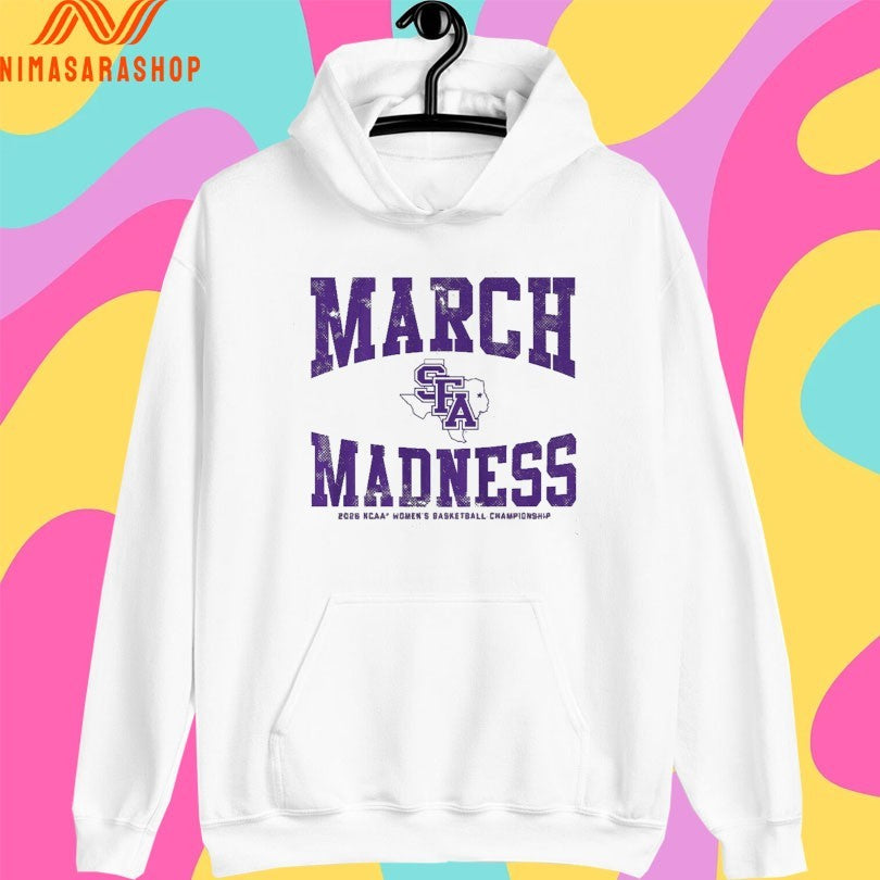 Stephen F Austin Ladyjacks WBB 2026 March Madness NCAA Women’s Basketball Championship Shirts