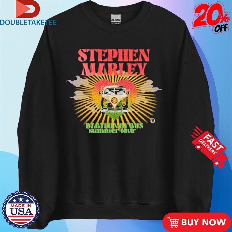 Stephen Marley Babylon By Bus Summer Tour 2023 Shirts
