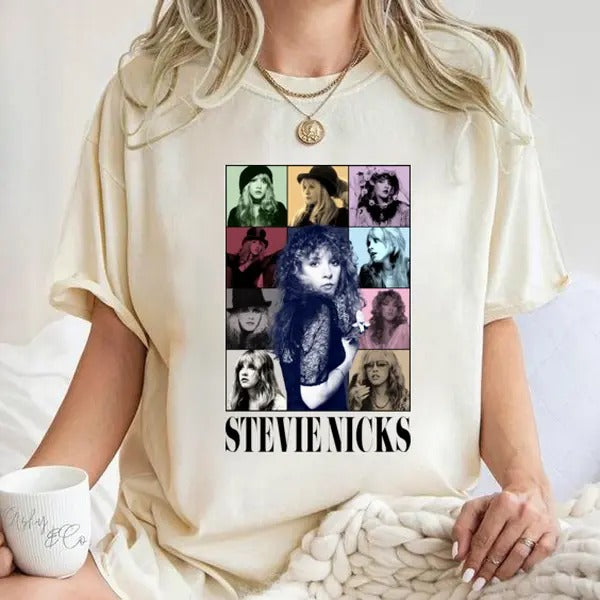 Stevie Nicks Eras Shirt, Stevie Nicks Fan Shirt Hoodie, Sweatshirt | UrbanDripWear.com