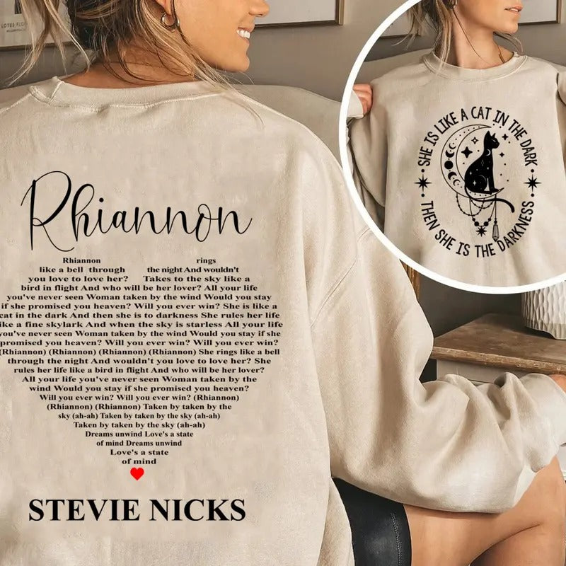 Stevie Nicks Rhiannon Shirt, Stevie Nicks Shirt Hoodie, Sweatshirt | UrbanDripWear.com